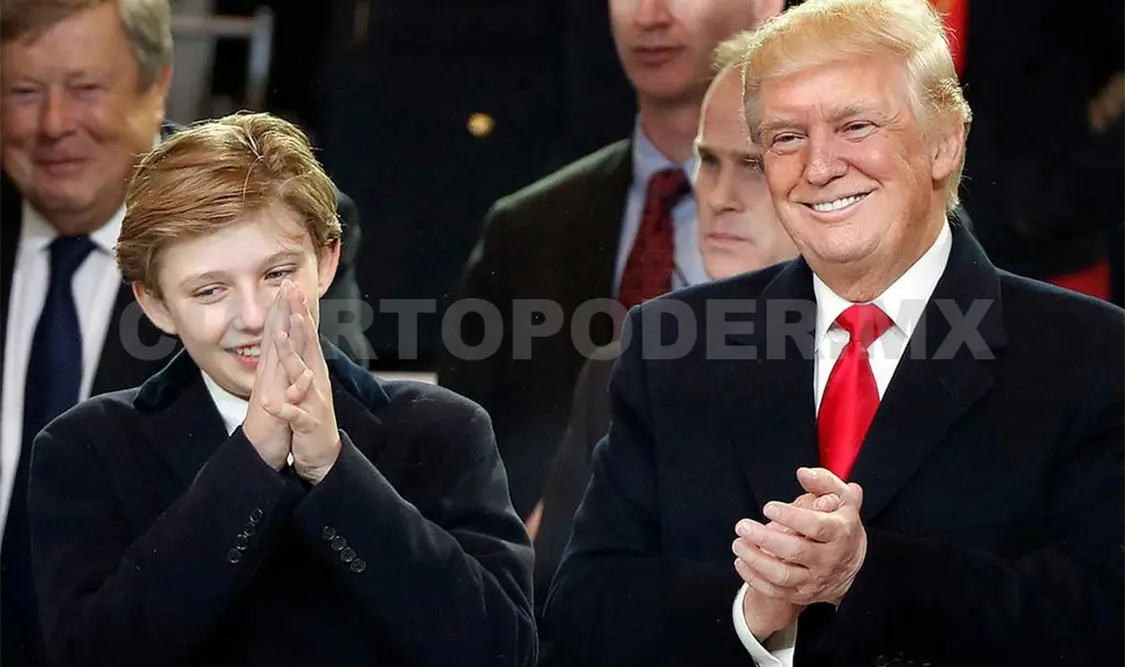 ¿Trump oculta que su hijo tiene autismo?