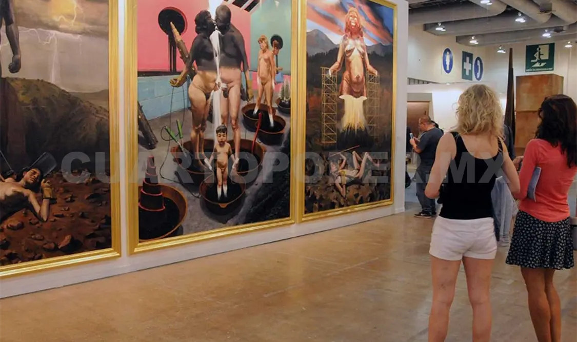 Una de las exposiciones de Zona Maco 2016. Cortesía