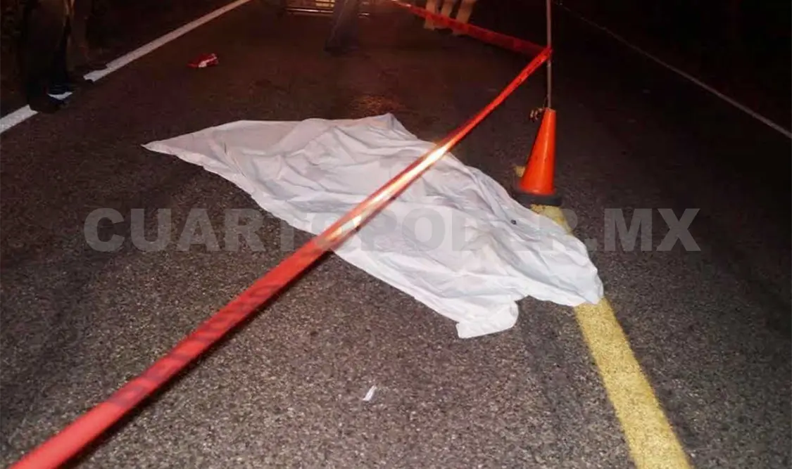 Doble percance provoca muerte de un hombre