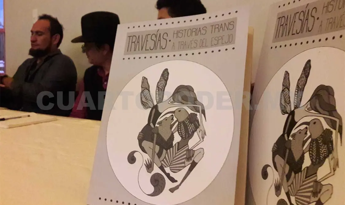En el Museo de la Ciudad fue presentado el libro Travesías: Historias trans a través del espejo. Guillermo Ramos / CP