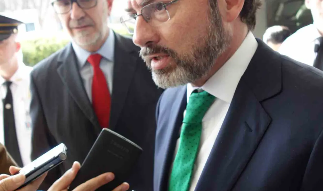 Videgaray pide en Estados Unidos respeto a mexicanos y a soberanía