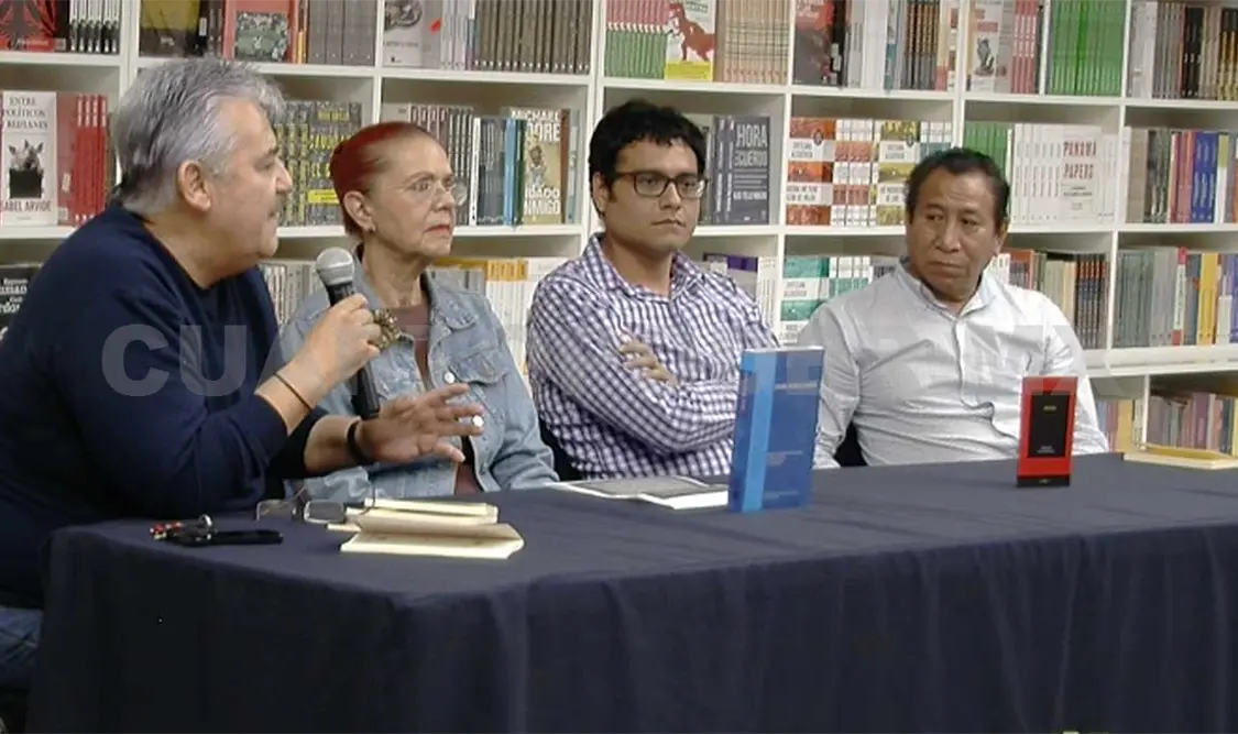 En el evento participaron los académicos José Martínez Torres, Marcela Venegas y Manuel Briones. CP
