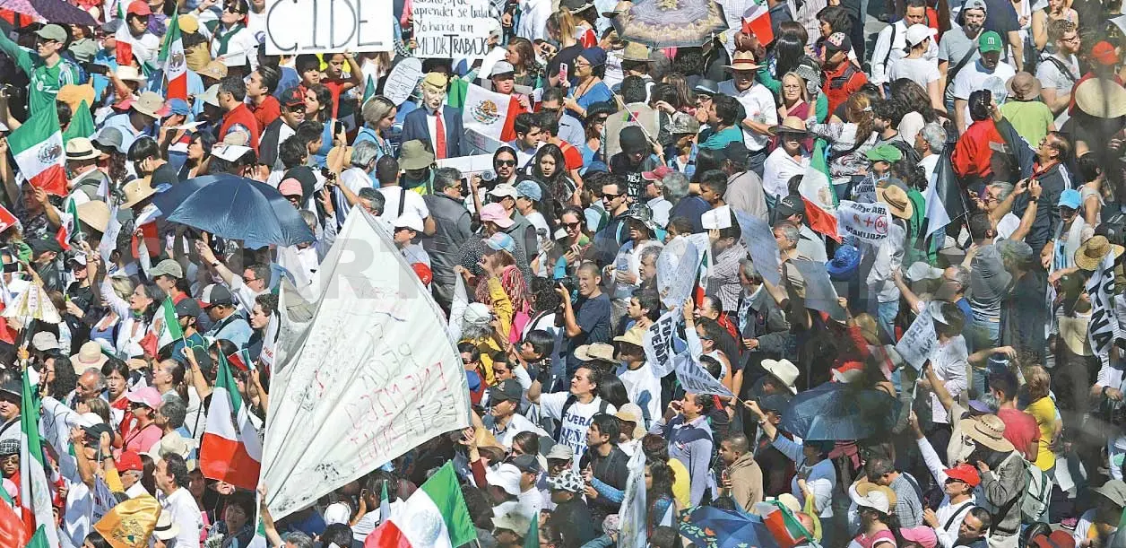 Mexicanos contra políticas de Trump