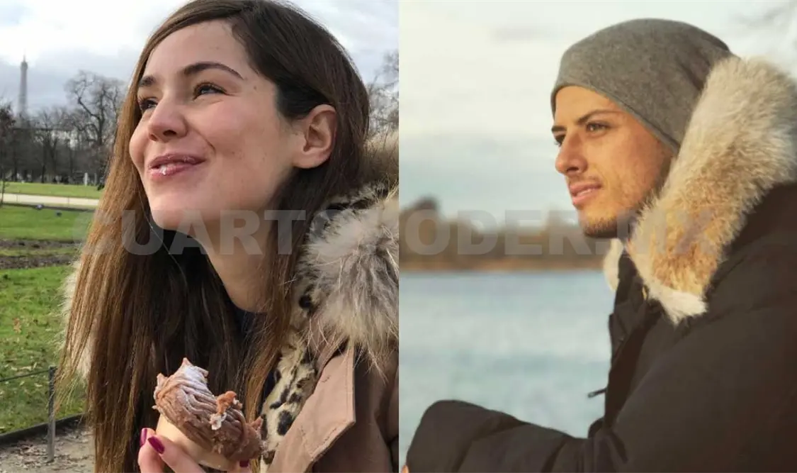 “Chicharito” publica foto para celebrar San Valentín