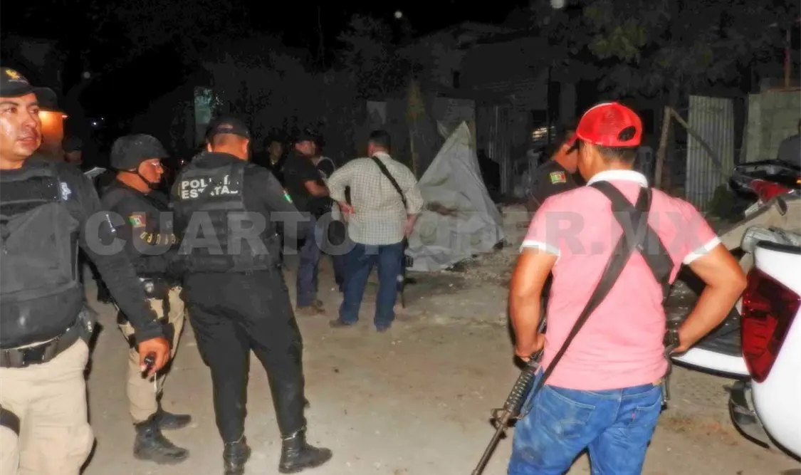 Reciben a policías con “lluvia” de balas