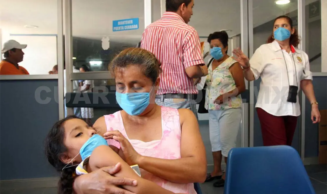Reportan menos casos por influenza