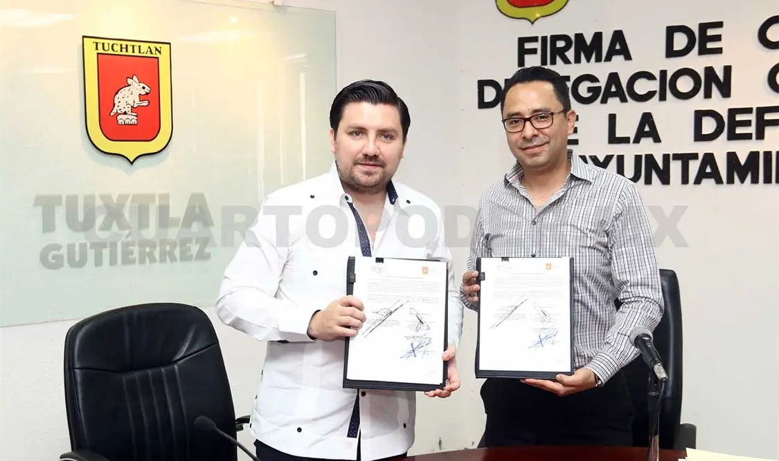 Firma Castellanos convenio en favor de la economía