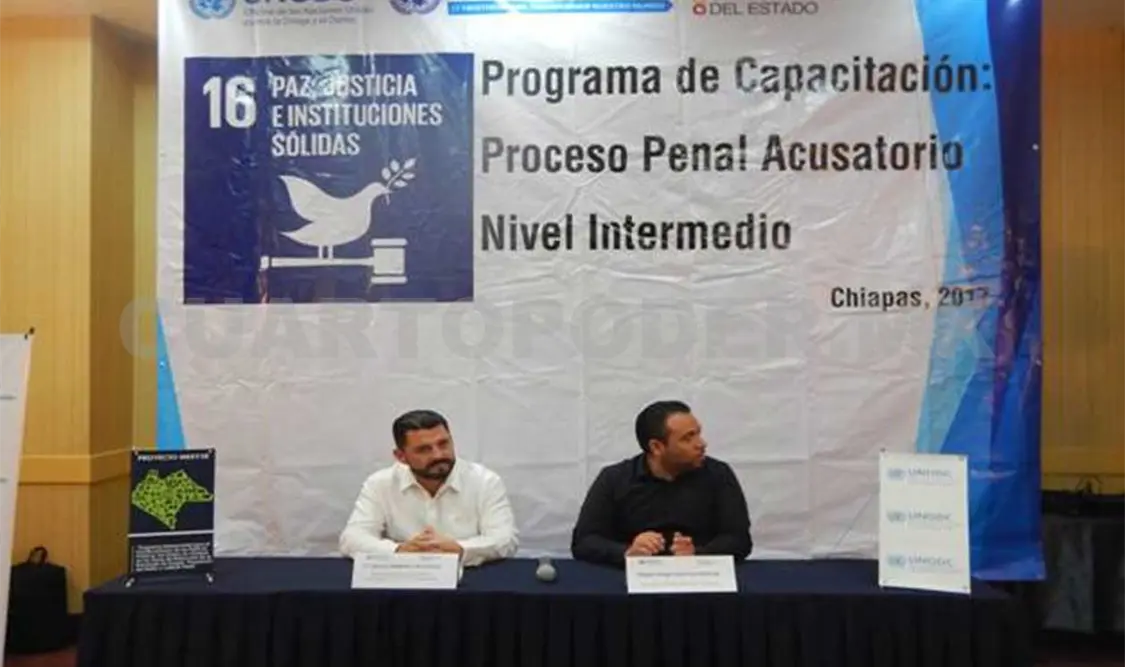 Clausuran trabajos de capacitación en Nuevo Sistema Penal