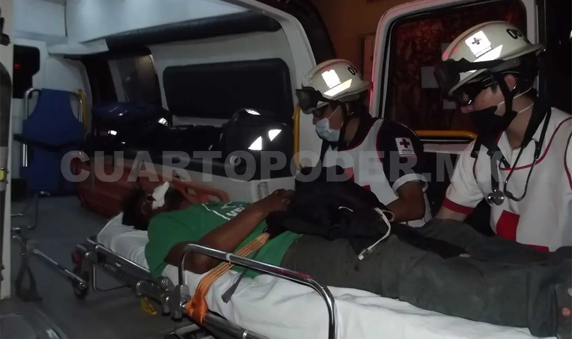 Atropellado por taxi cuando iba por medicina