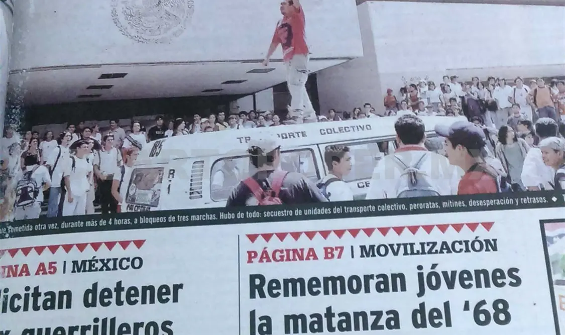 Siniestro pasado: Protestan contra gobierno