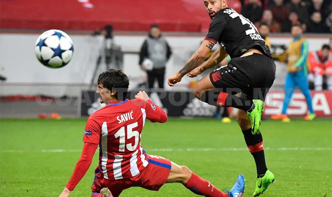 Bayer Leverkusen cae ante Atlético de Madrid