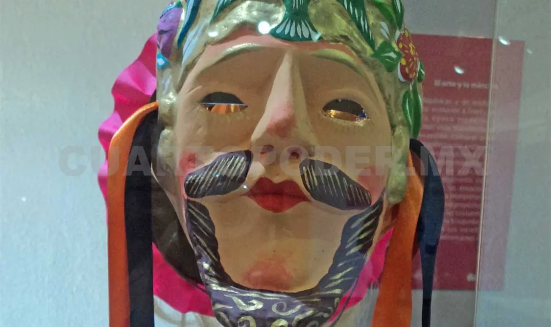Las máscaras prehispánicas permearon en la actualidad a través de los festivales mestizos de índole religiosa católica. Diana Ramírez/CP