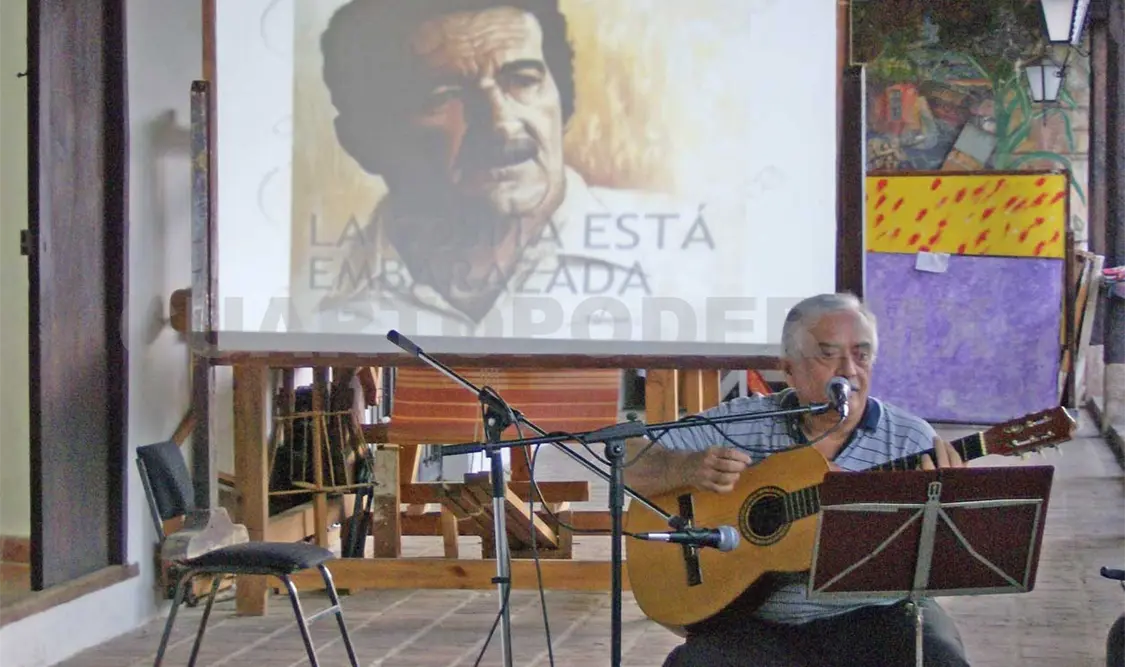 David Pichardo le canta a Chiapas