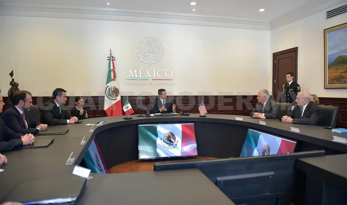 México negociará de manera firme en favor del país: EPN