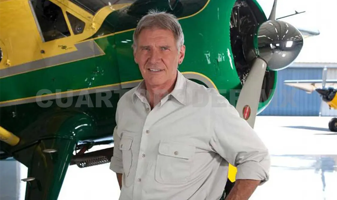 Harrison Ford casi provoca accidente