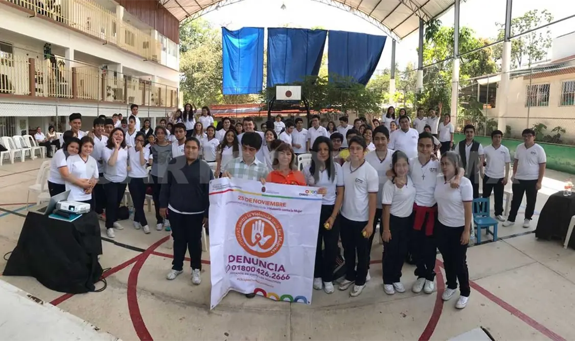 Llevan información contra violencia en el noviazgo