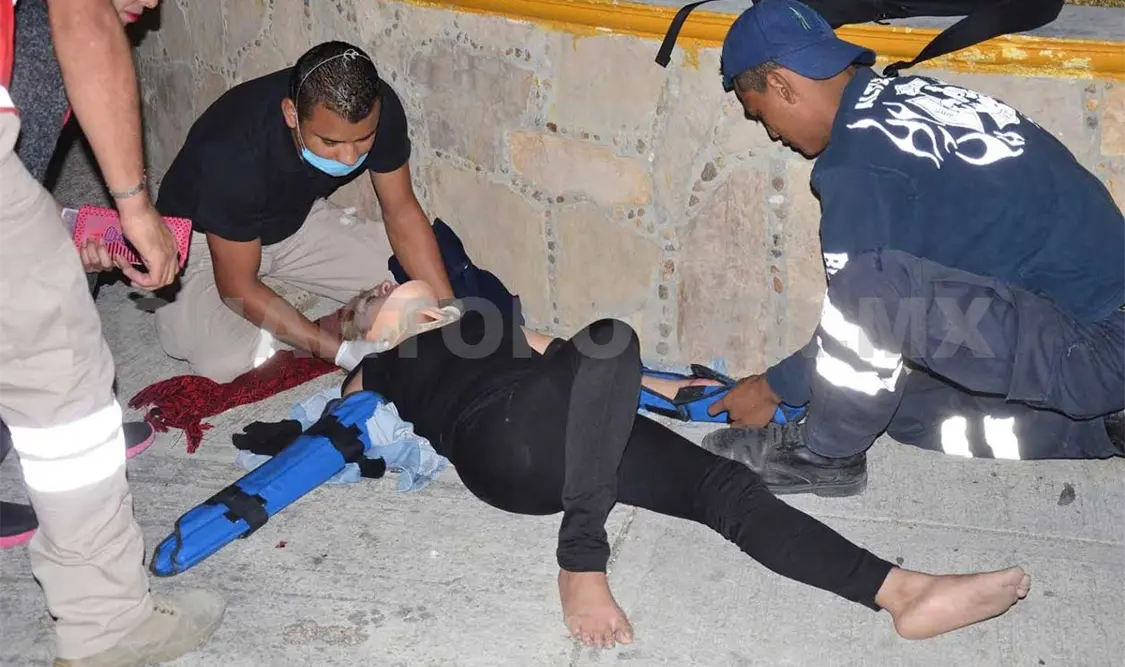 Por acelerado embistió a una transeúnte