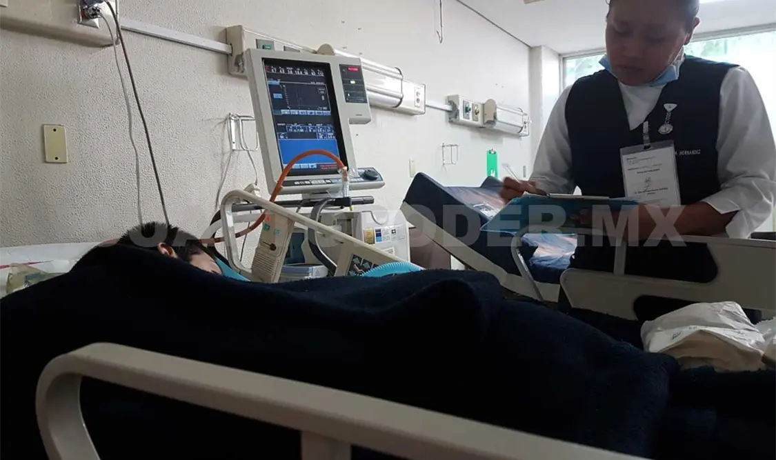 Niño hospitalizado por más de 5 años requiere ventilador especial