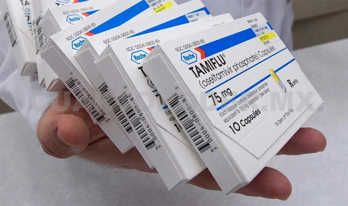 Garantizan abasto de antiviral Oseltamivir