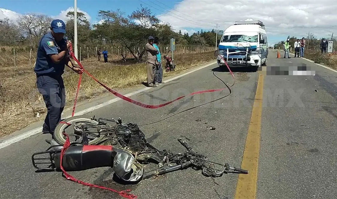 Motociclista perdió la vida en accidente