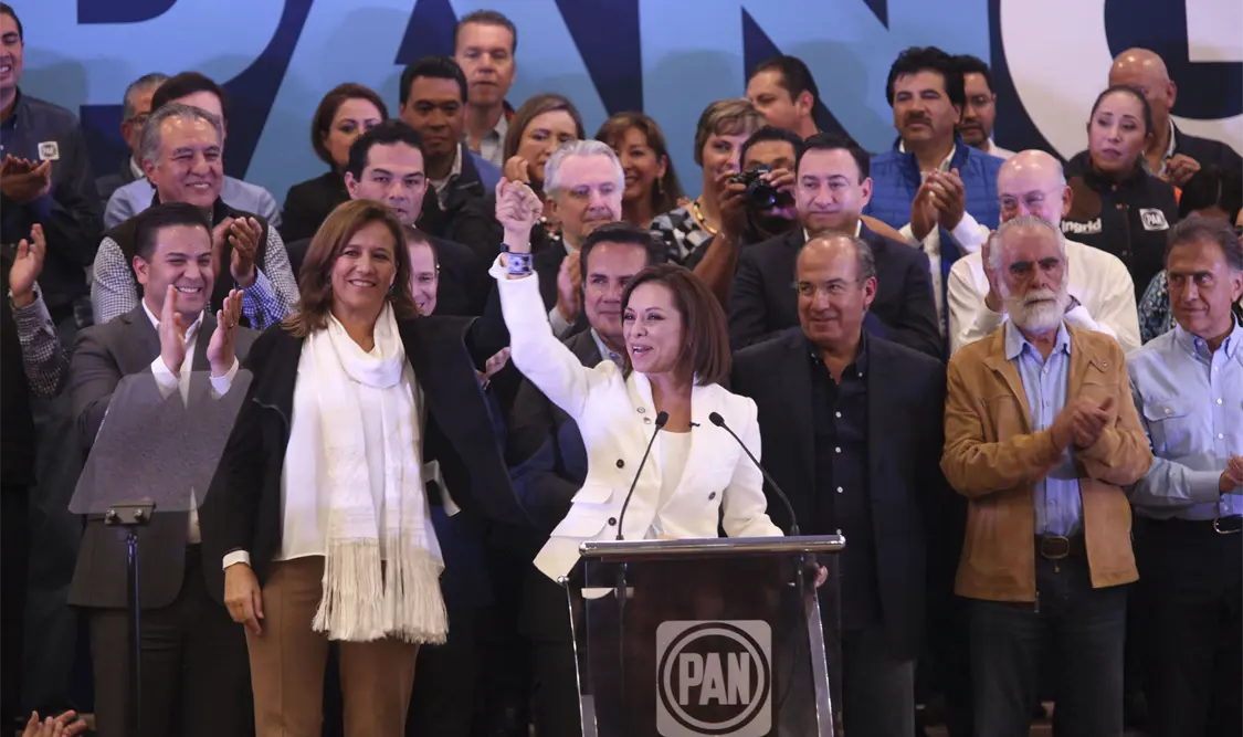 Vázquez Mota toma protesta como candidata del PAN al Estado de México
