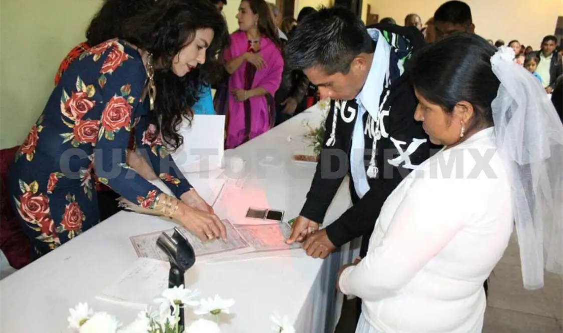 200 parejas, junto con sus familiares, festejaron uno de los compromisos más importantes de la vida, su casamiento. Manuel Martínez / CP
