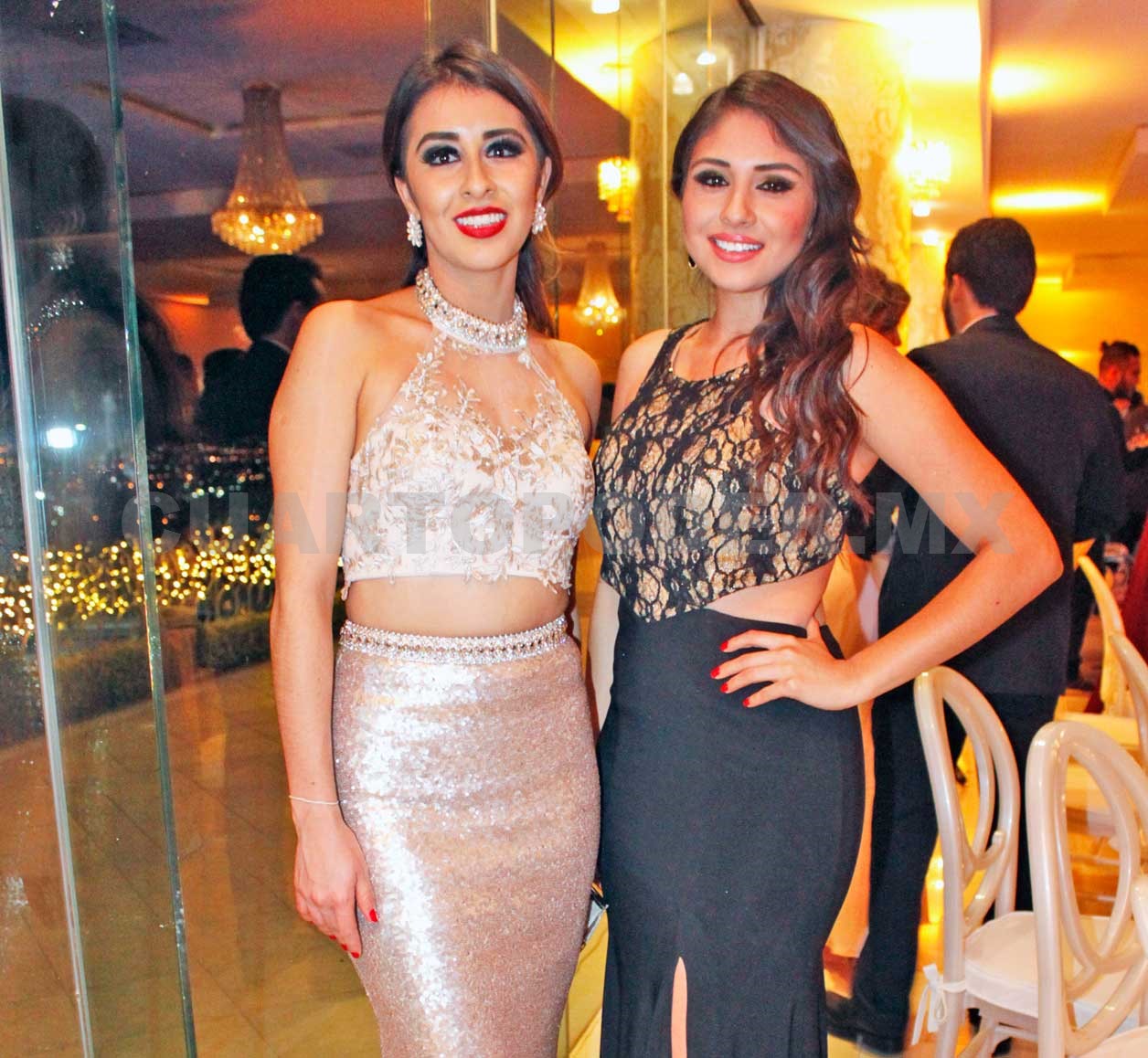 Luis y Samantha, felices