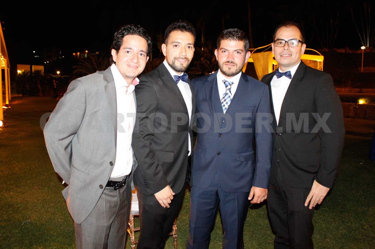 Luis y Samantha, felices