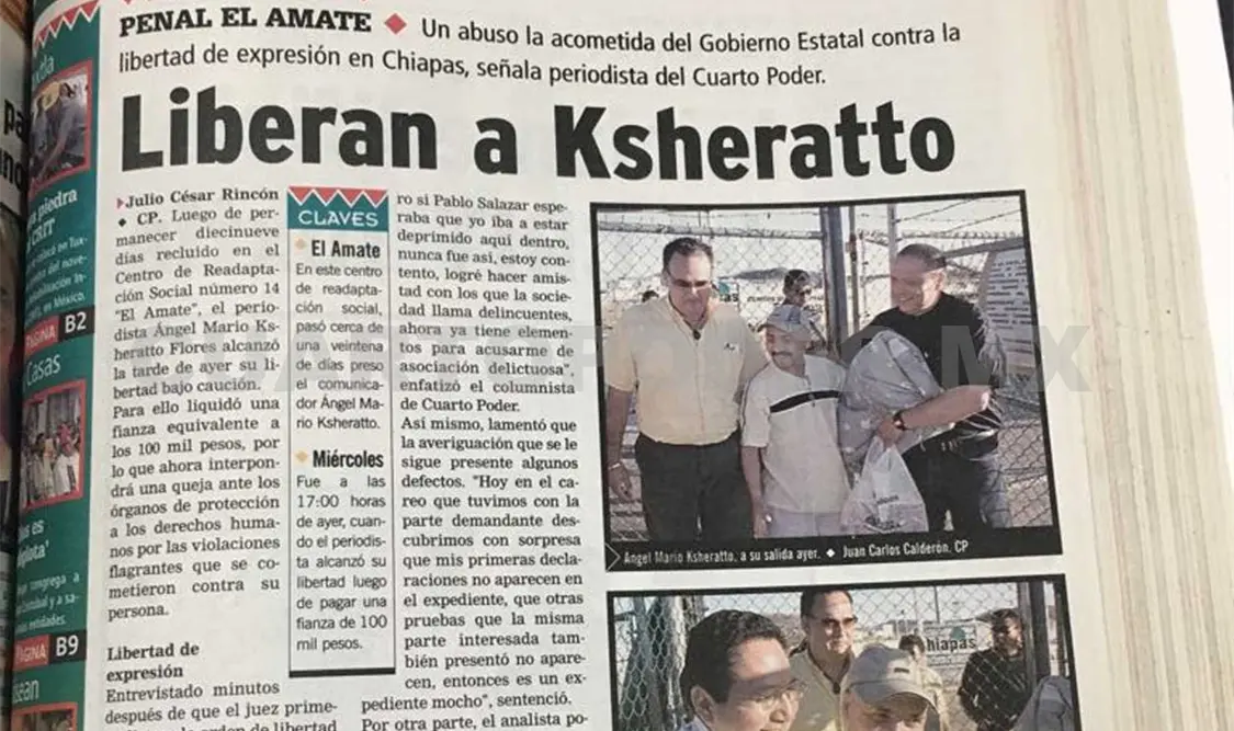 Siniestro pasado: Liberan a Mario Ksheratto