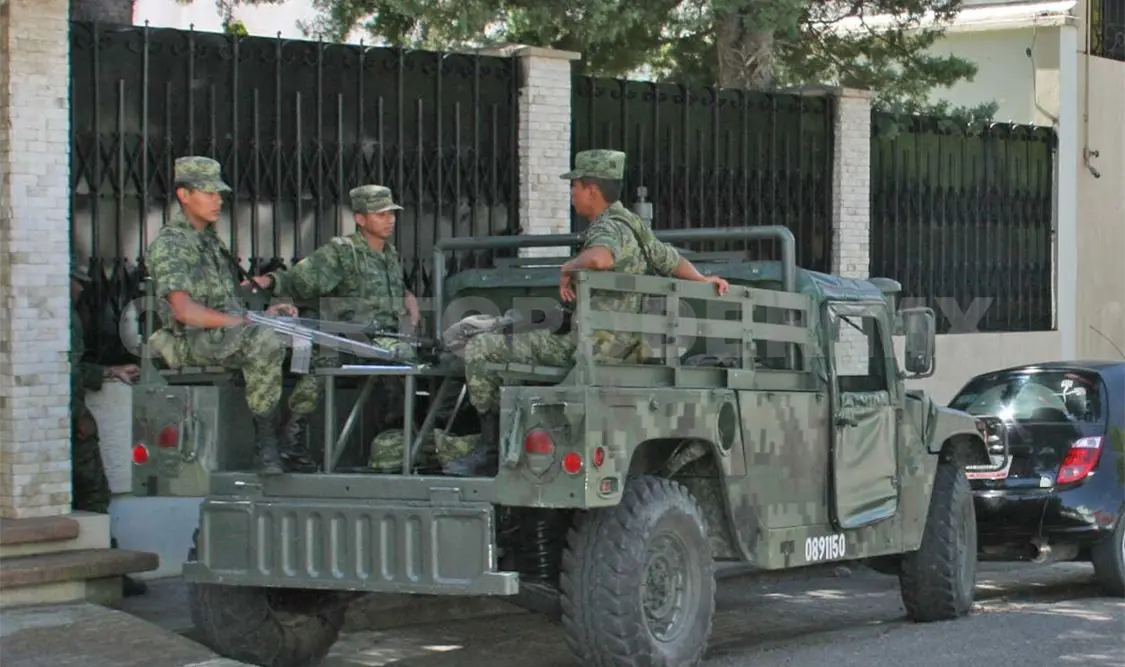 Localizan militares una maleta con marihuana