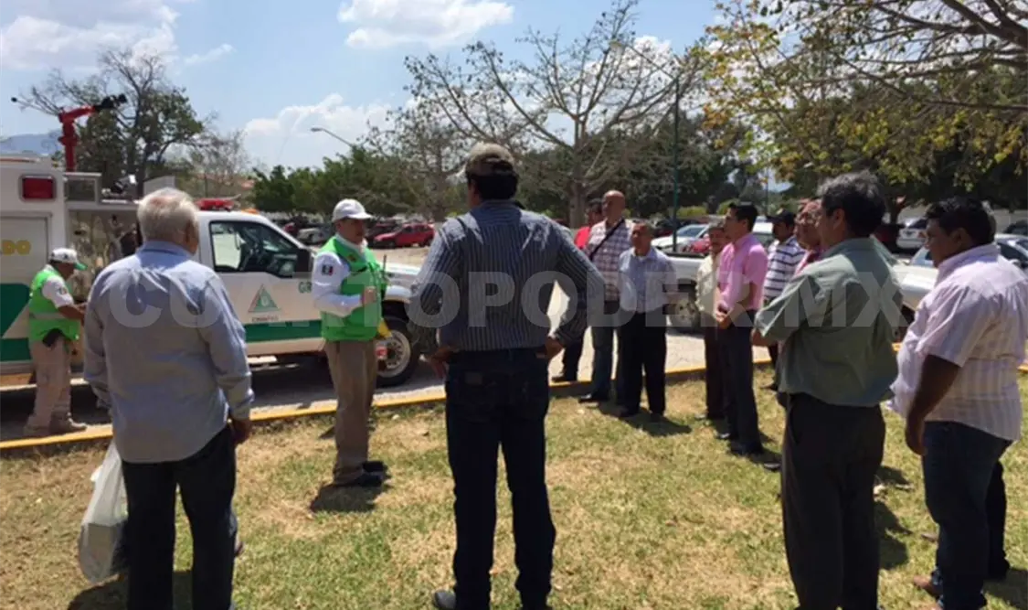 Secretaría del Campo participa en simulacro de sismo