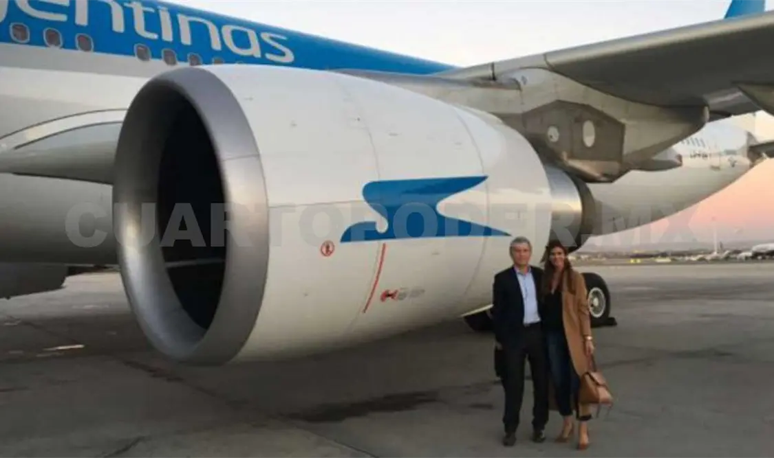 Macri viajó junto a narcos en avión