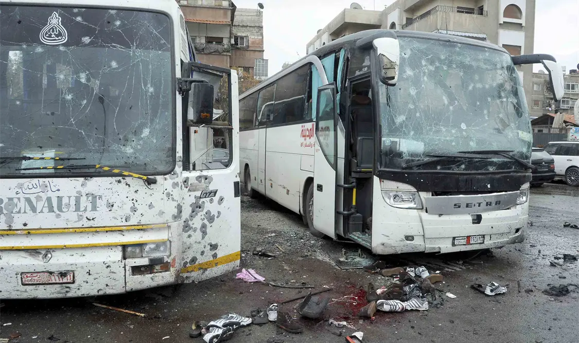Doble atentado en Damasco deja al menos 40 muertos y 120 heridos