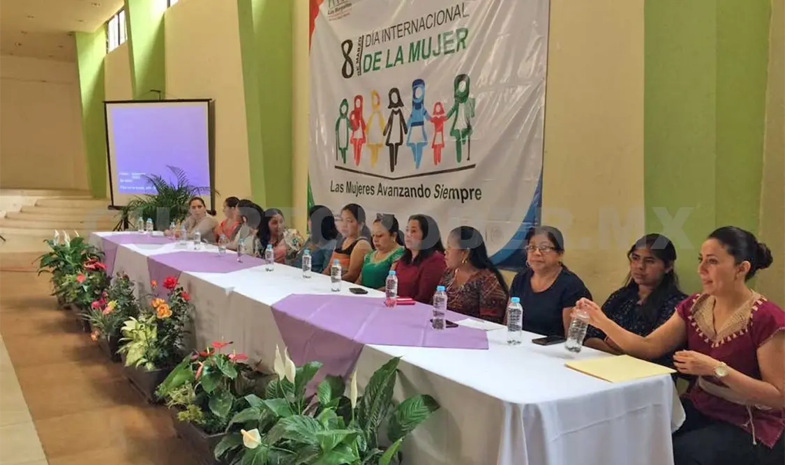 Sedem continúa acciones por el Día Internacional de la Mujer en Chiapas