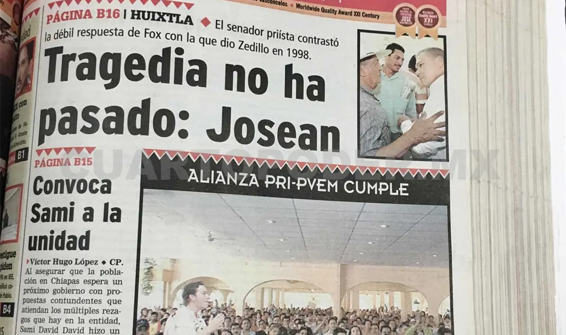 Siniestro pasado: Que investiguen a Pablo Salazar