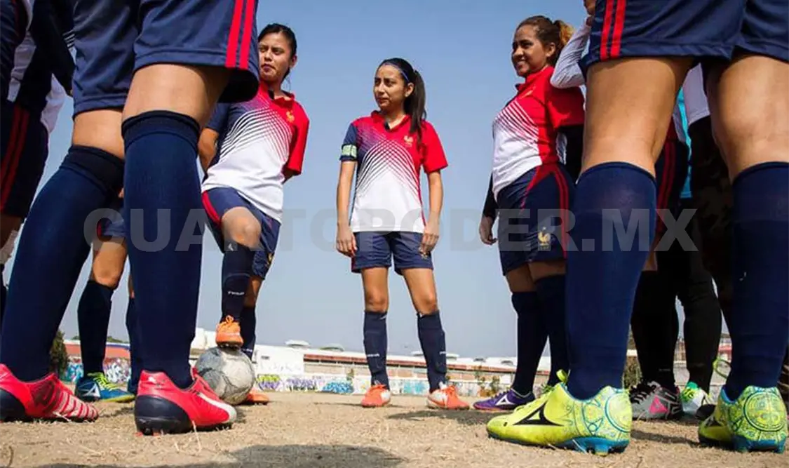 Las diosas de las canchas, fotografía de Marcopolo. Cortesía