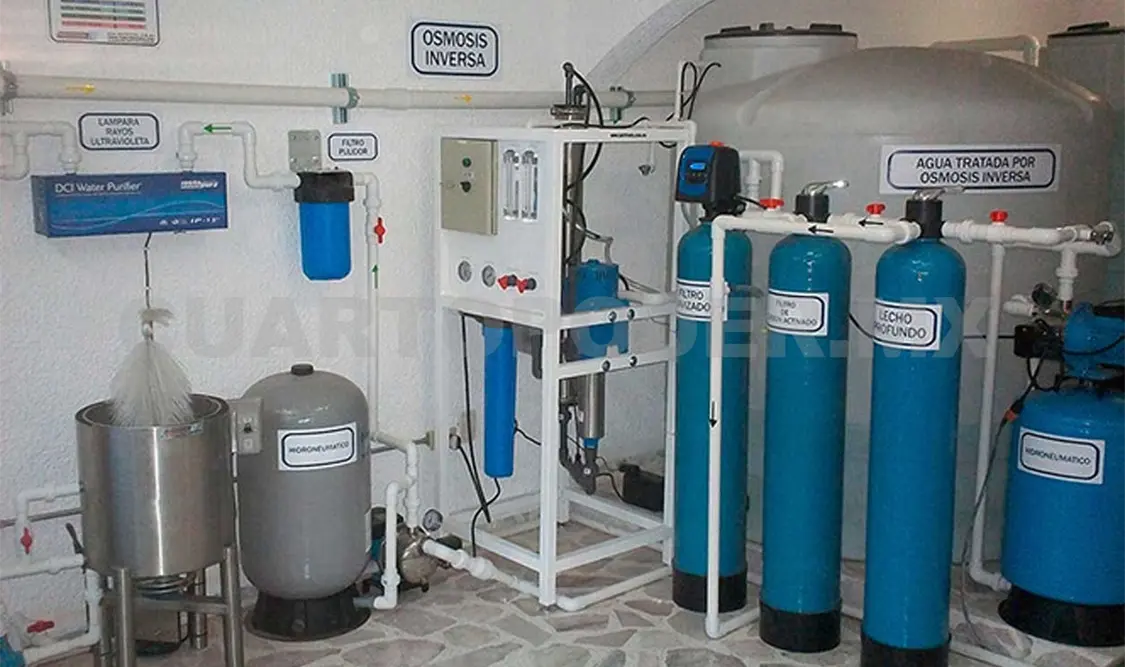 Carente infraestructura en planta de agua