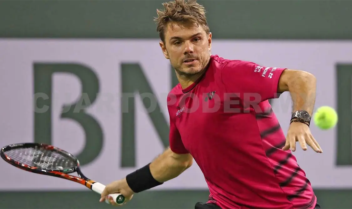 Wawrinka exprimió al máximo sus servicios, llevándose los puntos, para ganar siete de 10 posibles. Cortesía