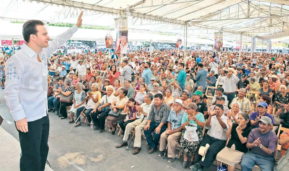 Apoya MVC a más de 24 mil adultos mayores en Tuxtla