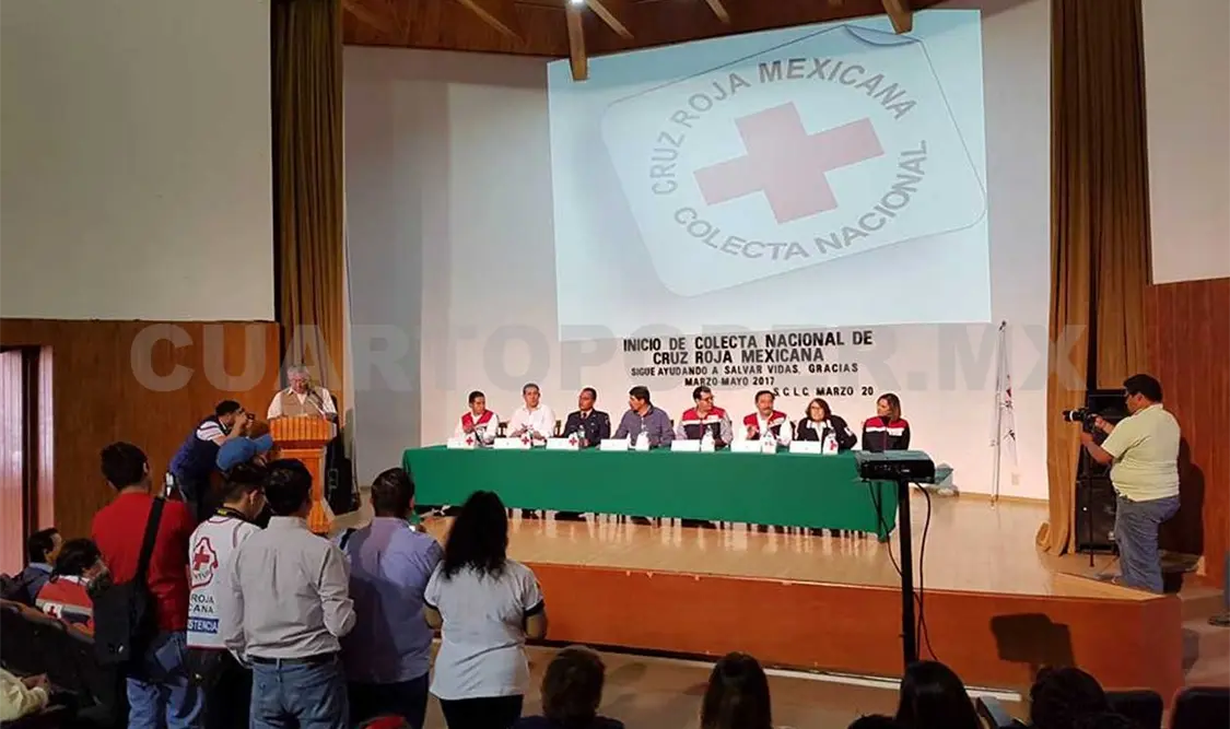 Inicia Colecta Anual de la Cruz Roja Mexicana
