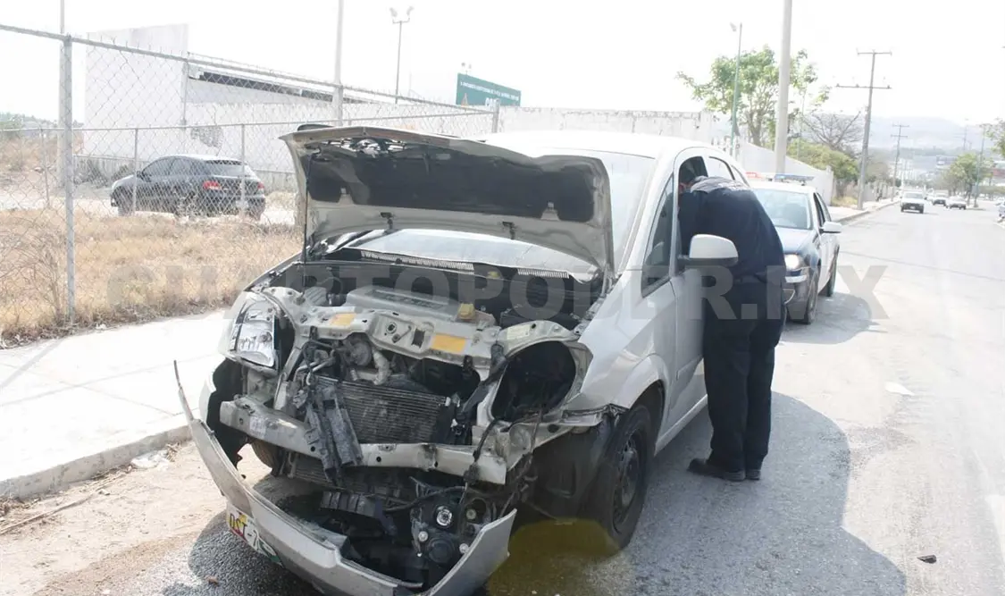 Destrozó el auto y el corazón de su padre