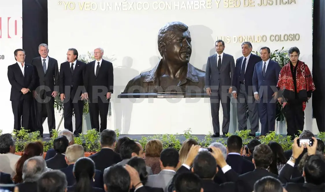 Priístas recuerdan a Luis Donaldo Colosio