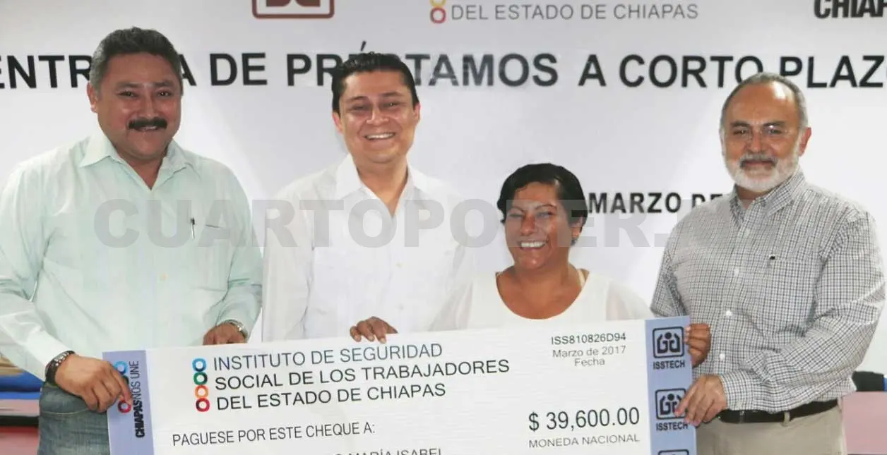 Entregan préstamos a corto plazo para derechohabientes