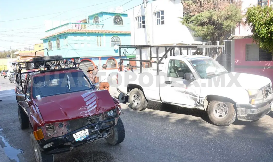 Una lesionada en encontronazo