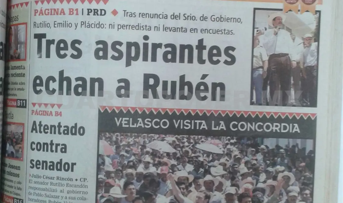 Siniestro pasado:Atentado contra senador del PRD
