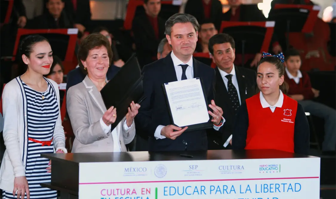Secretarías de Educación y Cultura presentan programa “Cultura en tu Escuela”