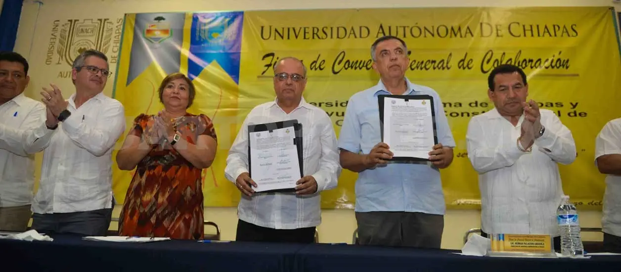 Firma rector y Ayuntamiento de Tonalá acuerdo para impulsar el desarrollo