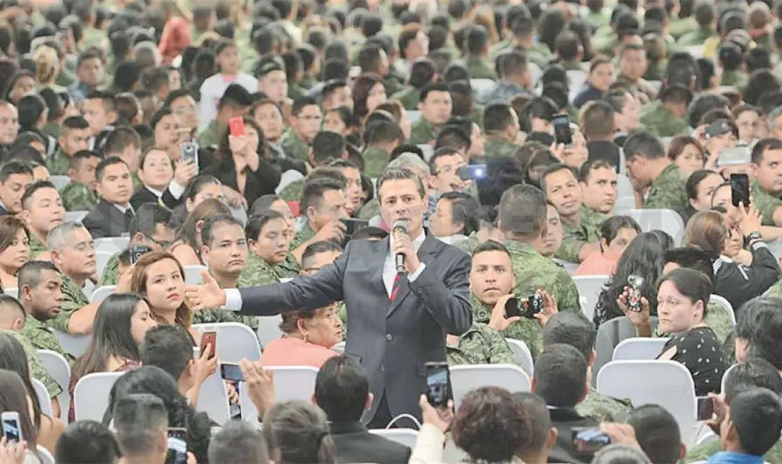 Inadmisibles, descalificaciones a las Fuerzas Armadas: EPN