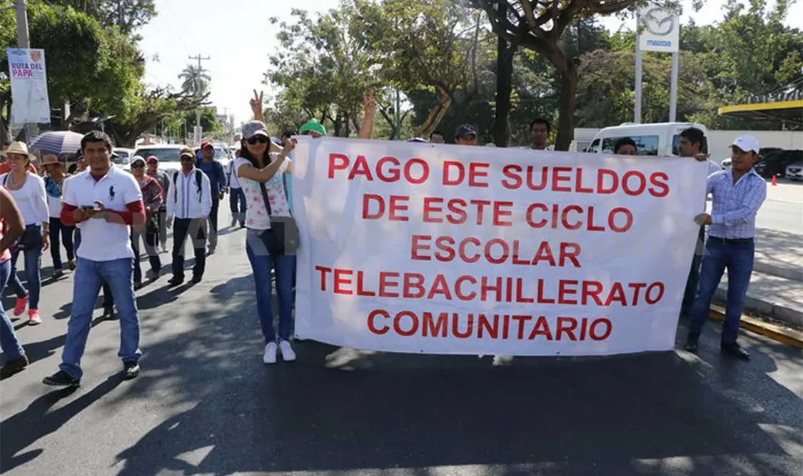 Anuncian pago a Telebachillerato Comunitario