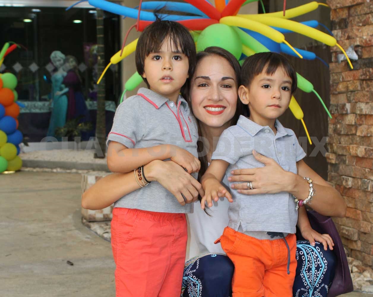 Divertida fiesta para Gael